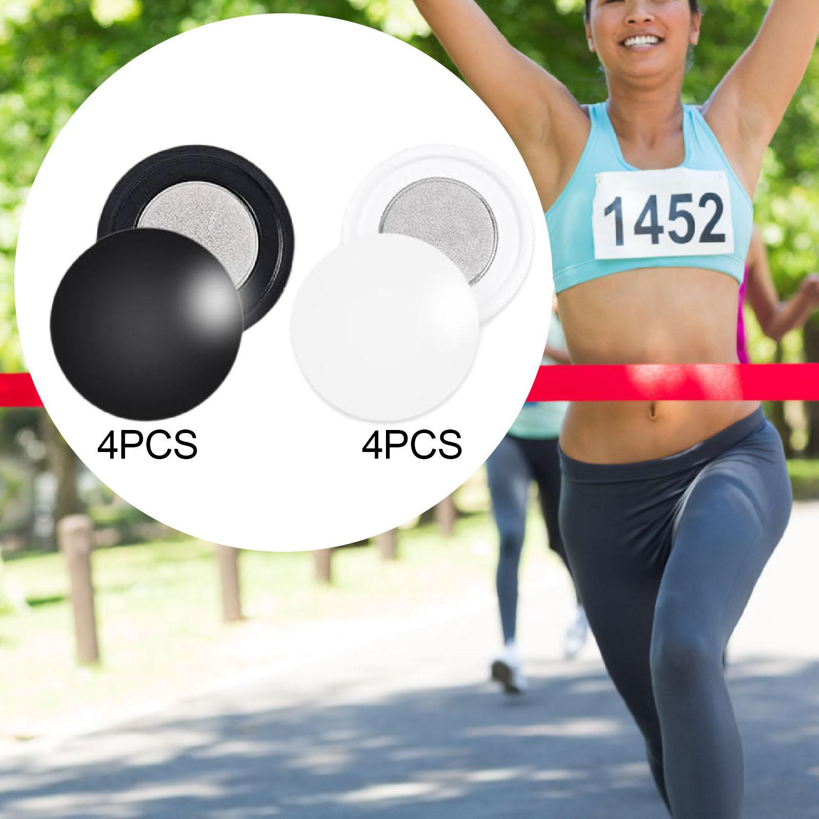 Running Gear Parts - 4 쌍 마그네틱 레이스 턱받이 클립