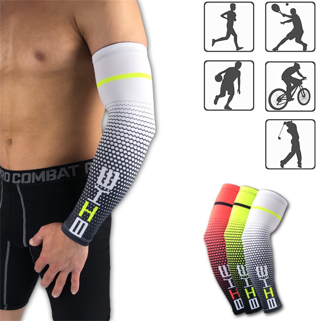 그라디언트 압축 팔 슬리브 스포츠 기어 농구 러닝 사이 - Running Gear Autumn 리뷰 및 가격