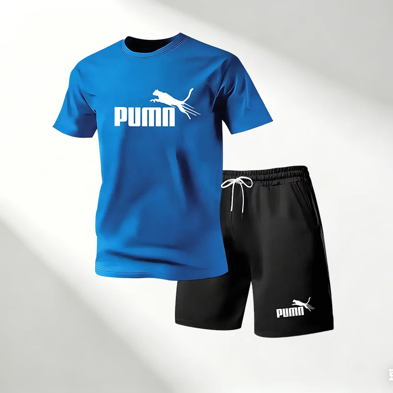 핫세일 2026 남성 티셔츠 세트 O넥 반팔+스포츠 반 - Running Gear For Men 리뷰 및 가격