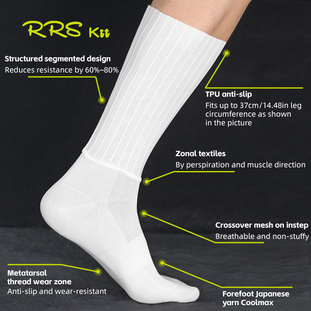Rrskit 여름 사이클링 공기역학 양말 TPU 안티  - Running Gear For Men 리뷰 및 가격