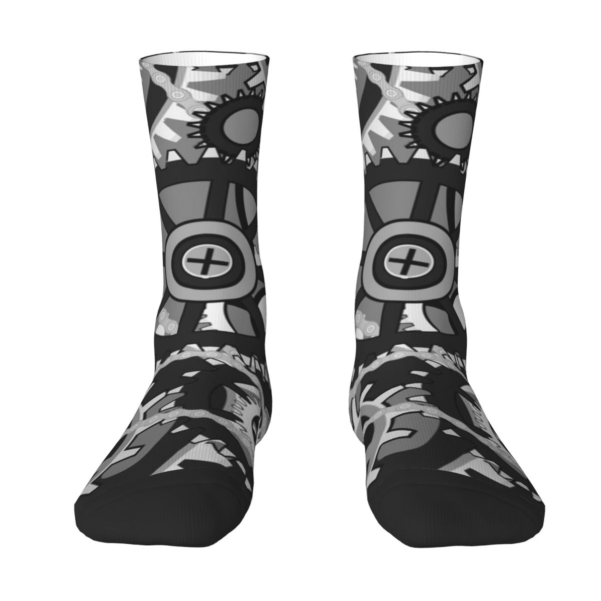 기어 빈티지 휠 스타킹 남성 프린트 산업 디자인 양말  - Running Gear Gifts For Men 리뷰 및 가격