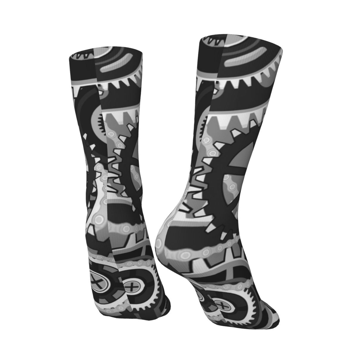 기어 빈티지 휠 스타킹 남성 프린트 산업 디자인 양말  - Running Gear Gifts For Men 리뷰 및 가격